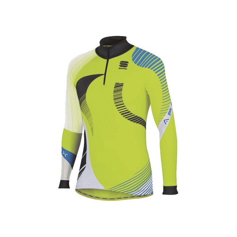 Sportful Apex Evo Race Top schwarz-blau-lima Sportful Apex Evo Race Top schwarz-blau-lima